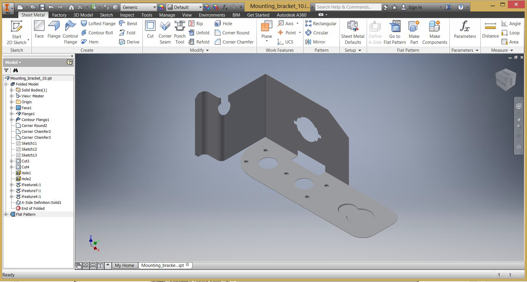 Sheet Metal Περιβάλλον Εργασίας